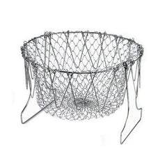 Stainless Steel Multi-Functional Foldable Chef Basket – !