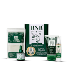 BNB facial kits Premium BNB Acne Control Facial Kit BNB Acne Facial Kit Brightening Glow Kit BNB Acne Control Kit BNB Organic Tea Tree Acne Control Kit 4in1 Facial Kit